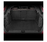 Coche Alfombrilla Maletero Alfombrilla Maletero De Coche Cobertura Total para Mercedes para Benz Clase GL X164 7 Plazas Años 2008-2012(Black-Beige)