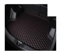 Coche Alfombrilla Maletero Alfombrilla Maletero para Volvo V60 (2011 2012 2013 2014 2015 2016 2017 2018) Revestimiento Carga Alfombra Cubierta Interior(Black red3)
