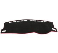 Coche Alfombrilla Salpicadero Proteger Para VW Para T-ROC Para TROC 2017 2018 2019-2023 Cubierta Antideslizante Tablero Estera Protección Solar Alfombra Accesorios(Red Edge RHD)