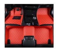 Coche Alfombrillas Automóvil LHD Para Benz Para CLASE S Para W222 2014 2015 2016 2017 2018 2019 2020 Accesorio Para Coche(Red)