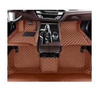 Coche Alfombrillas Automóvil LHD Para X3 Para E83 2003 2004 2005 2006 2007 2008 2009 2010 Alfombrillas Para Suelo Coche Accesorios Para Alfombras(Brown)