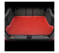 Coche Alfombrillas Maletero Alfombrilla 3D Maletero De para VW para T-Cross 2019-2023 Revestimiento Carga Accesorios Interiores(Rojo)