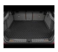 Coche Alfombrillas Maletero Alfombrilla 3D para Maletero Coche Revestimiento Carga Accesorios Interiores para VW para Teramont X/Atlas 2019-2025(Black-Black)