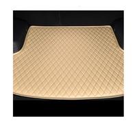 Coche Alfombrillas Maletero Compatible con Ford Mustang 2015 2016 2017 2018 2019 2020 Estera De Maletero Coche Personalizada Revestimiento Carga Alfombra Cubierta Interior(Beige)