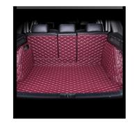 Coche Alfombrillas Maletero Compatible con Volvo XC90 5 Asientos 2015-2018 2019 2020 2021 Estera De Maletero Coche Cobertura Completa Personalizada Alfombra Interior(Wine Red)