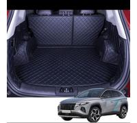 Coche Alfombrillas Maletero para BMW BMW i5 2024 2025 2026 Model with Storage Box on The Right, Cobertura Completa Impermeable Antideslizante Antimanchas Bandeja Forro Protector,A-Black