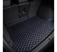 Coche Alfombrillas Maletero para Fiat 500e 2020 2021 2022 2023 2024 2025, Antideslizante Impermeable Tronco Bandeja Protectora Interior Accesorios,Black-Blue