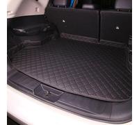 Coche Alfombrillas Maletero para Jeep Wrangler 2008-2010（4door，No Speakers in The Trunk）, Impermeable Antideslizante Antimanchas Bandeja Forro Maleteros Protector Maletero,B-Black
