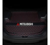 Coche Alfombrillas Maletero, para Mitsubishi Eclipse Cross PHEV 2021 Funda de Maletero de Coche Protector Maletero Cuero Maletero Antideslizante Alfombrillas,C