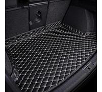 Coche Alfombrillas Maletero para Peugeot 208 e208 GT GT Line 2020-2023, Bandeja Cubremaletero Impermeable Antideslizante Tronco Bandeja Protector de Maletero,D/Black and White