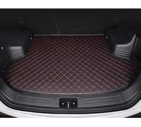 Coche Alfombrillas Maletero para Toyota Corolla Sedan 210 Series Gasoline 2019-2023 2024 2025, Impermeable Antideslizante Cuero Funda Maletero Protector Accesorios,Black-Red
