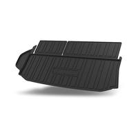 Coche Alfombrillas Maletero para Toyota Crown Land Rover 7-Seater 2021-2025, Protector Maletero TPE Antideslizante Revestimiento Carga,No Speaker on The Left Side