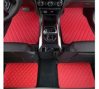 Coche Alfombrillas para Genesis G80 EV2023 2024 2025 2026, Cobertura Completa Antideslizante Moqueta Juego de Alfombra de Cuero Accesorios Interiores,F