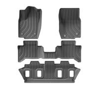 Coche Alfombrillas para Land para Cruiser para Prado J250 LC250 2024 5 Plazas Alfombrillas Alfombrilla para Maletero para Pies Timón Izquierdo(LHD 4Piece)