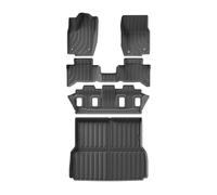 Coche Alfombrillas para Land para Cruiser para Prado J250 LC250 2024 5 Plazas Alfombrillas Alfombrilla para Maletero para Pies Timón Izquierdo(LHD 5Piece)