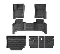 Coche Alfombrillas para Land para Rover para Defender 110 2020-2024 Alfombrillas Revestimiento Carga Alfombrilla Maletero/Respaldo Todo Tipo Clima(LHD 7PCS)
