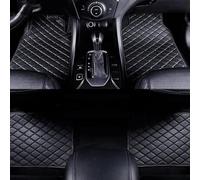 Coche Alfombrillas para Mercedes Benz M Class ML W163 W164 W166 320 350 400 500/AMG 55 63 LHD, Cuero Delanteras Traseras Coche Moqueta Protección, Antideslizantes Impermeable Medida Coche Alfombra