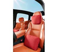 Coche Almohada de Soporte Lumbar del y Kit de Almohada del Cuello del Coche para BMW 4 Series G26 Gran Coupe 2022, Tela Ante Premium,Red