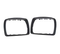 Coche Anillo Embellecedor Marco Espejo Lateral Puerta Coche Para B&MW E53 X5 3.0d 3.0i 4.4i 1999-2006 51168254904 51168254903 Accesorios Etsuhiro (Color : 1 pair)