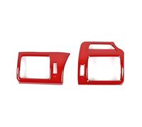 Coche Anillo Salida Aire Compatible Con Toyota Para 4Runner 2010-2025 Marco Embellecedor De Ventilación Lateral Del Automóvil Cubierta Decorativa Etiqueta