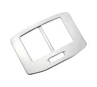 Coche Anillo Salida Aire Compatible Con VW Para T-roc Para Troc 2017-2024 Marco Embellecedor De Ventilación De Aire Trasera Del Automóvil Cubierta Decorativa Etiqueta