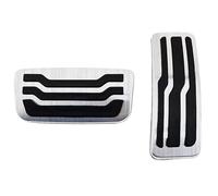 Coche Antideslizante Embrague Pedales Acero Inoxidable Para Ranger Cubierta Pedal Acelerador Combustible Gas Freno Almohadilla Antideslizante 2 Unidades A45K Pedal del acelerador del coche