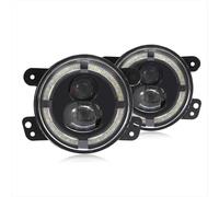 coche antiniebla Compatible Con Jeep Para Wrangler JK 2007-2015 Para Grand Para Cherokee 2011-2013 Luces Antiniebla DRL Luces De Giro Ámbar Luz Antiniebla