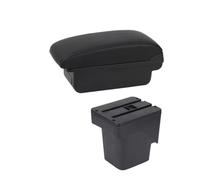 Coche Apoyabrazos Para Ford Para Focus 2 Para Mk2 2005-2011 Reposabrazos Accesorios De Almacenamiento Apoya Brazos Coche Consola(A1 black line No USB)