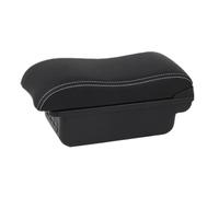 Coche Apoyabrazos Para Seat Para Ibiza 6j 6L 2010-2019 Caja De Almacenamiento Para Reposabrazos Accesorio Reacondicionamiento Específico(B2 white line 3USB)