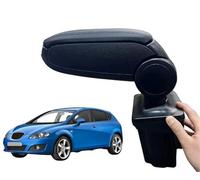 Coche Apoyabrazos Para Seat Para Leon 1P 2005-2012 Reposabrazos De Cuero Personalizado Consola Central Caja De Almacenamiento Amortiguador De Maletero