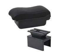 Coche Apoyabrazos Para Seat Para Leon Para Mk2 Reposabrazos Caja De Almacenamiento, Consola Central, Piezas De Actualización, Accesorios Apoya Brazos Coche Consola(A black line No USB)