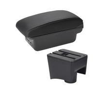 Coche Apoyabrazos Para VW Para Polo Mk5 6R 2012 2013 2014 2015 2016 2017 2018 Reposabrazos Interior(B Black line 3USB)