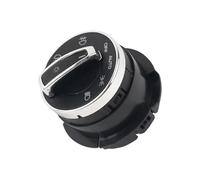 Coche Apta Interruptor Faro Botón Regulador Del Interruptor De Control De La Lámpara Antiniebla Del Faro Cromado Eléctrico Compatible Con Porsche Para Macan 2014 2015 2016 2017 2018