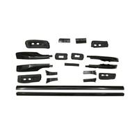 Coche Automóvil Baca para Toyota para Land para Cruiser para J200 para LC200 2008-2021 2 Piezas Portaequipajes Techo Barras Transversales Carga Portaequipajes Aluminio Barras Techo Coche