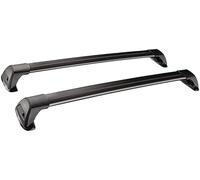 Coche Baca Barras Transversales para Suzuki Grand Vitara 2007-2012,Antirrobode Coche Baca,Ajustable Coche Roof Rack Cross Bars,Rieles Techo Barras,A/Black