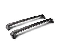 Coche Baca Portaequipajes para Ford Focus Hatchback 2012-2015, Coche Bacas Barra Transversal, Vehículos Carga Transporte Turismo Accesorios,Black