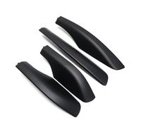 Coche Barras Techo 4 Uds para Toyota para Fortuner AN50 AN60 para Hilux SW4 2004-2015 Accesorios Coche Reemplazar Baca para Techo Cubierta Final Riel Tapa Barras Portaequipajes