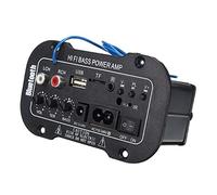 Coche Bluetooth Amplificador Digital Audio Procesador Amplificador Tablero Audio USB Dac Fm Radio Tf Amplificadores de subwoofer del jugador