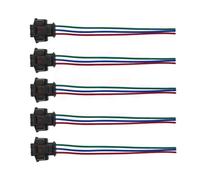 Coche Bobina Encendido Compatible Con Benz Para E320 2005 2006 Para ML320 2007 Conector De 3 Pines Cableado Arnés De Coleta Enchufe Accesorios Para Automóvil 5S1348 PC641(5pcs)