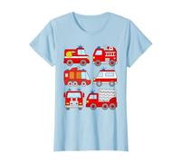 Coche Bomberos Bebe Camiones Niños Ambulancia Camiseta