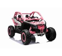 Coche Buggy Maverick 4X4 12V Infantil, Rosa, 2 PLAZAS, RC, 1-7AÑOS