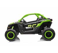 Coche Buggy Maverick 4X4 12V Infantil, Verde, 2 PLAZAS, RC, 1-7AÑOS