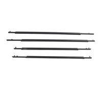 Coche Burletes Compatible con Toyota Prius 2010 a 2015, moldura para cinturón de ventana y puerta exterior coche, burlete, sello Tira Sellado Puerta