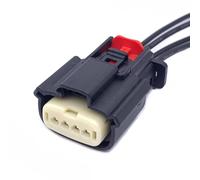 Coche Cables Bobina Encendido Compatible Con Ford 33471-0401 Conectores Cable Eléctrico 4 Pines Bobina Encendido Lámpara Luz Automóvil Enchufe Arnés Cables(4Pin Female)