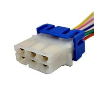 Coche Cables Bobina Encendido Compatible Con Hyundai Para IX25 Para IX35 Para Santa Fe DJ70622-6.3-21 Conector Hembra Para Interruptor De Encendido De Coche Cable De 6 Pines