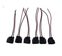 Coche Cables Bobina Encendido Compatible Con Mazda Para CX-9 3.5L V6 2007 Conector De Bobina De Encendido Cable De Conexión Flexible 7T4Z12029E(6 pc)