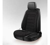Coche Calentado Cojin Asiento para Alfa Romeo GT dal 02 2005-2022 2023 2024 2025 2026, Suave Cómoda Antideslizante Invierno Funda de Asiento Accesorios,1 Piece Set-Black