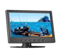 Coche Cámara Visión Monitor AHD con Pantalla QLED De Puntos Cuánticos De 7" Compatible con Cámara 1080P De 2 Canales Pantalla IPS Ultrafina.(4Pin Cable)