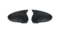 Coche Carcasa de Espejo Ajuste para Hyundai 2015-2020 tapas de cubierta de espejo retrovisor lateral accesorios de coche de ala de puerta negra Cubierta De Espejo Lateral(Carbon Fiber)