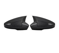 Coche Carcasa de Espejo Cubiertas para espejos retrovisores, ala lateral apta para Skoda Mk3 5E 2014-2019, tapas de espejo negras brillantes Cubierta De Espejo Lateral(Carbon fiber pattern)